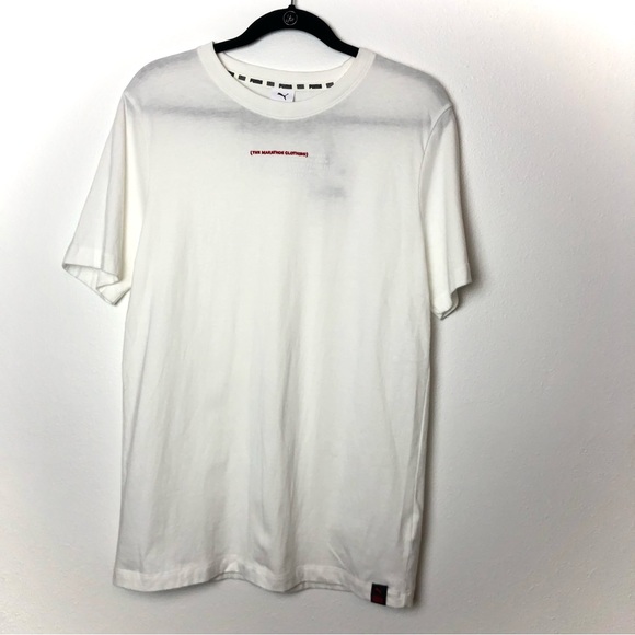 Puma x TMC Men’s Marathon Puma White Tee NWT - Picture 2 of 9